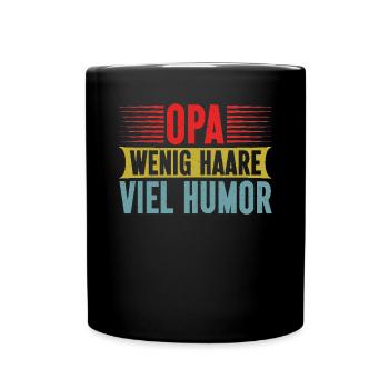 Grandpa, Grandpa, Grandpa, Grandpapa - Full Colour Mug - black - Front