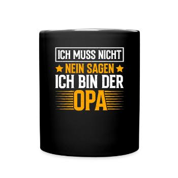 Grandpa, Grandpa, Grandpa, Grandpapa - Full Colour Mug - black - Front