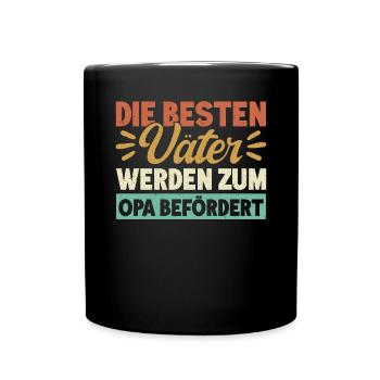 Grandpa, Grandpa, Grandpa, Grandpapa - Full Colour Mug - black - Front