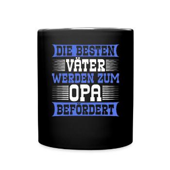 Grandpa, Grandpa, Grandpa, Grandpapa - Full Colour Mug - black - Front