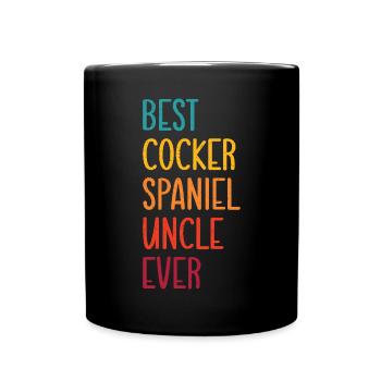 Cocker Spaniel Gifts - Full Colour Mug - black - Front