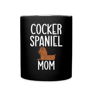 Cadeaux Cocker Spaniel - Mug uni - noir - Devant