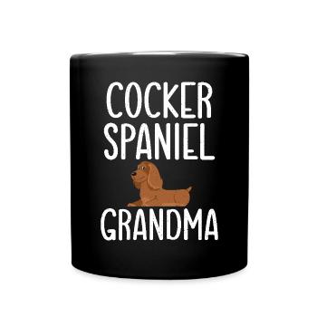 Cadeaux Cocker Spaniel - Mug uni - noir - Devant