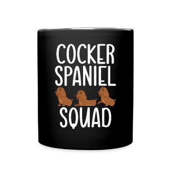 Cadeaux Cocker Spaniel - Mug uni - noir - Devant