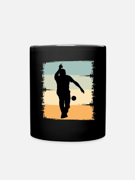 Boule Boccia Joueur de Boule - Mug uni - noir