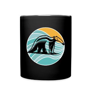 Anteater - Full Colour Mug - black - Front
