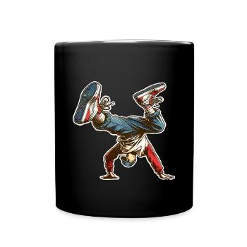 Breakdancing - Full Colour Mug - black - Front
