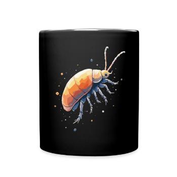 Rollie Pollie Maman Insect Propriétaire Pilule Bug - Mug uni - noir - Devant