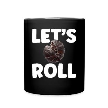 Isopode Propriétaire Let ́s roll Entomologiste Rollie Pollie - Mug uni - noir - Devant