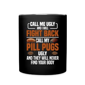 Roly Poly Lover Isopod Owner Insect Entomology Rol - Full Colour Mug - black - Front