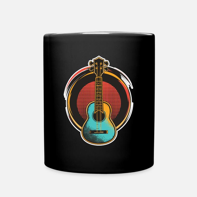 Ukulélé - Mug uni - noir