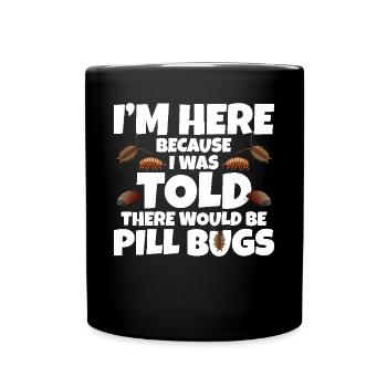 Entomologiste Keep on rollin Propriétaire d’insecte Rollie - Mug uni - noir - Devant