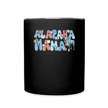 Alapaha Blue Blood Bulldog Groovy Alapaha Mom - Full Colour Mug - black - Front