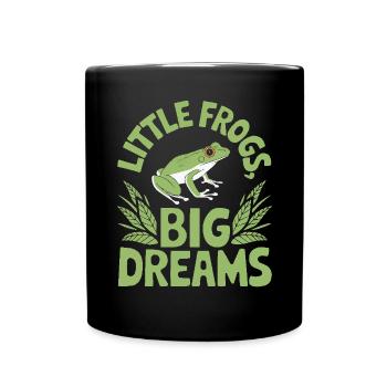 Grenouille verte américaine Amoureux de l’animal Grenouille Crapaud - Mug uni - noir - Devant