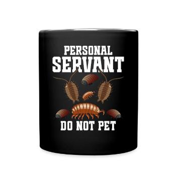 Rollie Pollie Enthusiast Isopod Pill bug - Mug uni - noir - Devant