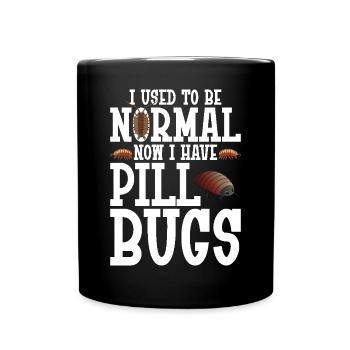 Pill Bug Owner Isopod Entomologist Pill Bugs Rolli - Full Colour Mug - black - Front