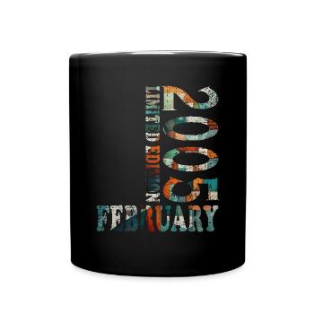 February 2005| February 2005 Jubilee 2005 - Full Colour Mug - black - Front