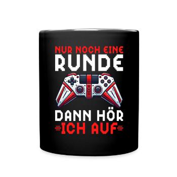 Encore un tour, puis j’écouterai sur consoles - Mug uni - noir - Devant