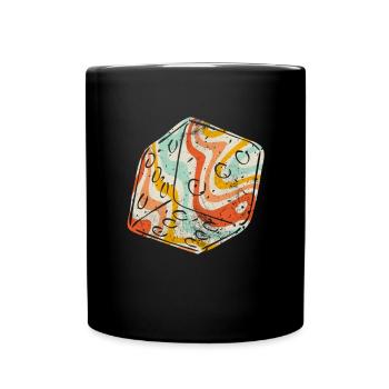 Brettspiel - Tasse einfarbig - Schwarz - Vorne