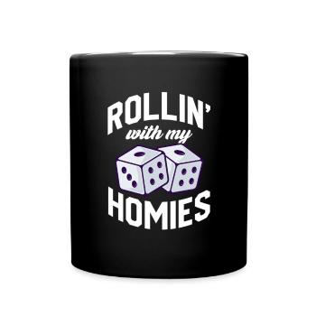 Board Game Board Games Game Night Games Gift - Full Colour Mug - black - Front