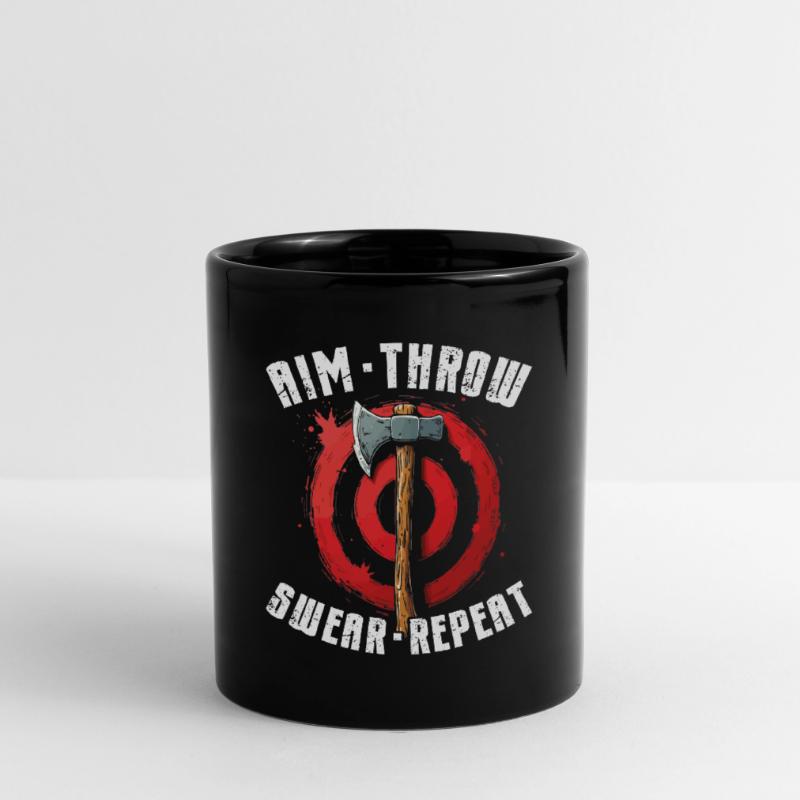 Axe Throwing Axe Thrower Axe Throwing Full Colour Mug