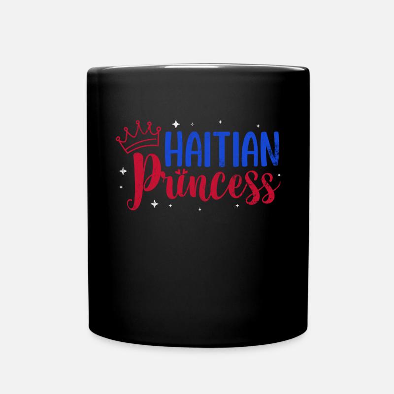 Haiti - Tasse einfarbig - Schwarz