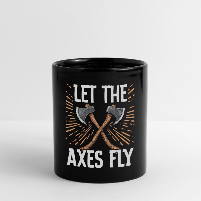 Axe Throwing Axe Thrower Axe Throwing Full Colour Mug