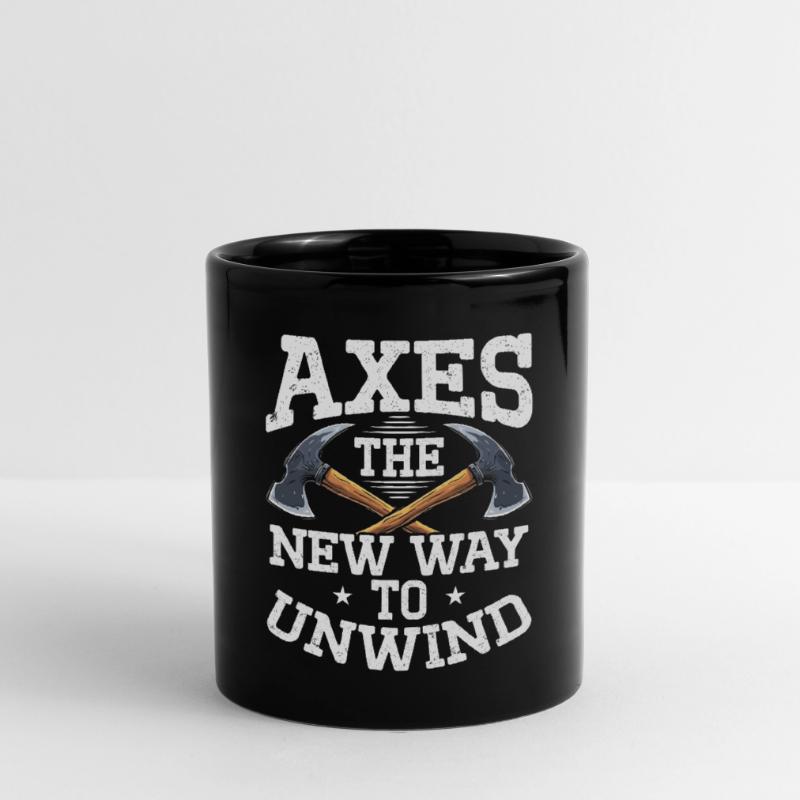 Axe Throwing Axe Thrower Axe Throwing Full Colour Mug