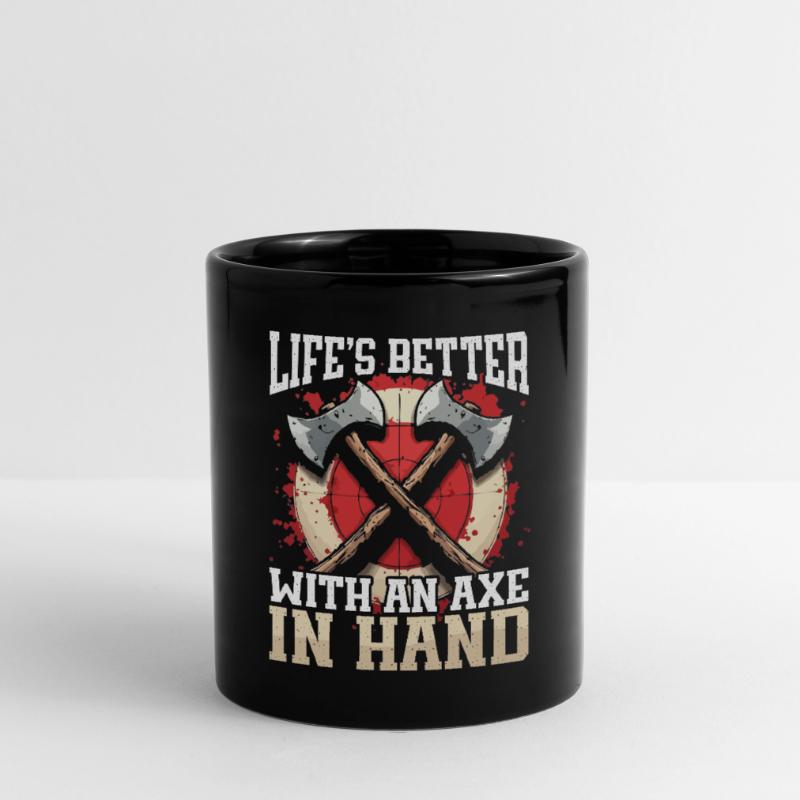 Axe Throwing Axe Thrower Axe Throwing Full Colour Mug