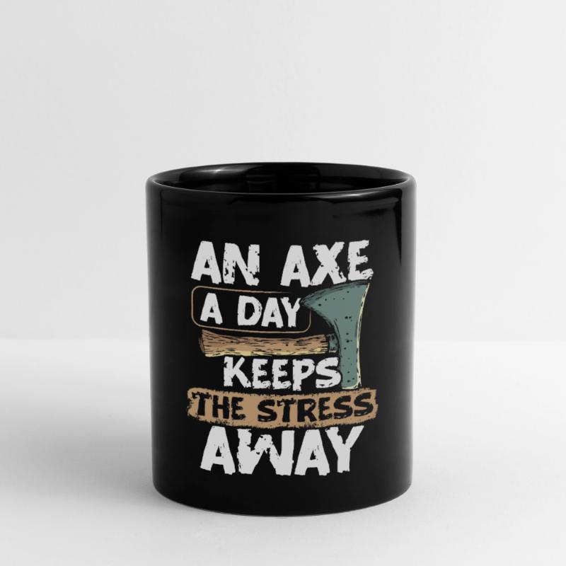 Axe Throwing Axe Thrower Axe Throwing Full Colour Mug