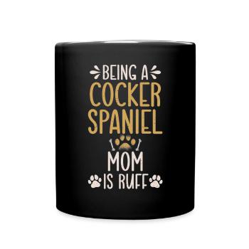 Cocker Spaniel Gifts - Full Colour Mug - black - Front