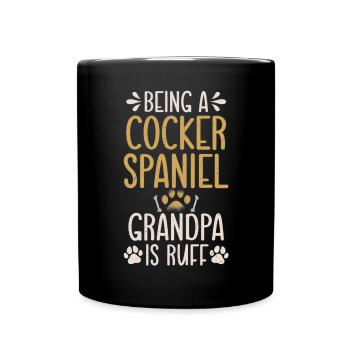 Cocker Spaniel Gifts - Full Colour Mug - black - Front
