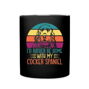Cadeaux Cocker Spaniel - Mug uni - noir - Devant