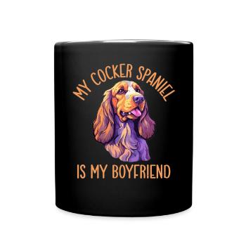 Cadeaux Cocker Spaniel - Mug uni - noir - Devant