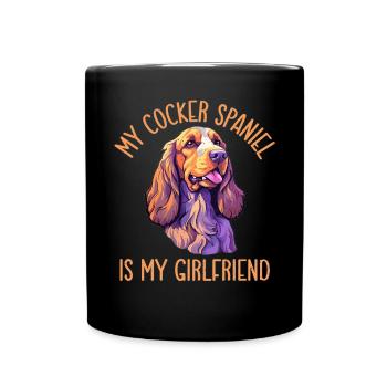 Cadeaux Cocker Spaniel - Mug uni - noir - Devant