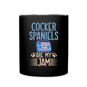Cadeaux Cocker Spaniel - Mug uni - noir - Devant
