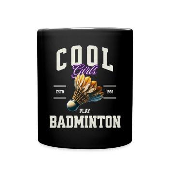 Badminton - Mug uni - noir - Devant