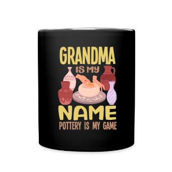 Lustiges Töpfer Töpfern Geschenk Geschenkidee - Tasse einfarbig - Schwarz - Vorne