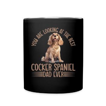 Cocker Spaniel Gifts - Full Colour Mug - black - Front