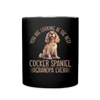 Cadeaux Cocker Spaniel - Mug uni - noir - Devant