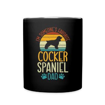 Cocker Spaniel Gifts - Full Colour Mug - black - Front