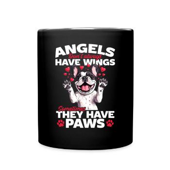 Bouledogue français Frenchie Propriétaire de chien - Mug uni - noir - Devant