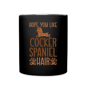 Cadeaux Cocker Spaniel - Mug uni - noir - Devant