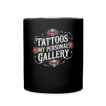 Tattoo Studio Tattoo Artist Tattoo Ideen - Tasse einfarbig - Schwarz - Vorne