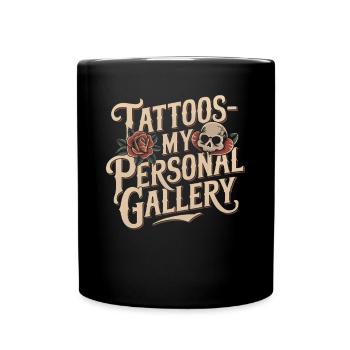 Tattoo Studio Tattoo Artist Tattoo Ideen - Tasse einfarbig - Schwarz - Vorne