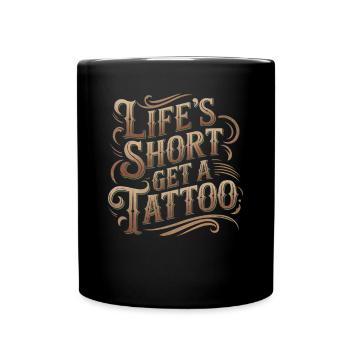Studio de tatouage Artiste tatoueur Idées de tatouage - Mug uni - noir - Devant