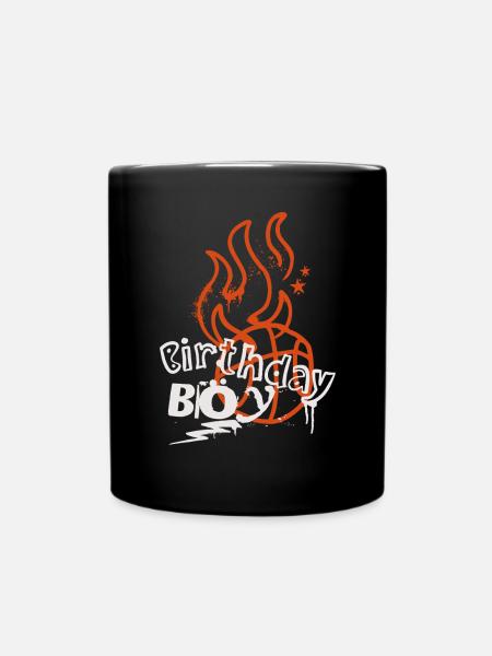 Basketball Basketball Basketball Joueur Anniversaire - Mug uni - noir