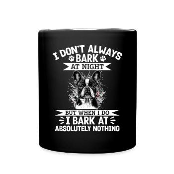 Bouledogue français Frenchie Propriétaire de chien - Mug uni - noir - Devant