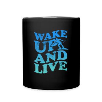 Wakeboard - Mug uni - noir - Devant