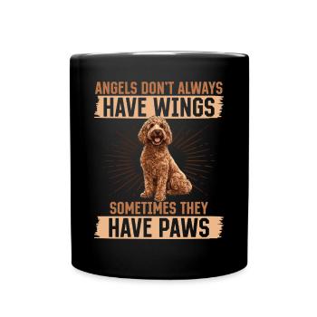 Goldendoodle Dog Owner - Tasse einfarbig - Schwarz - Vorne